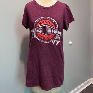 Virginia Tech Hookies tee women's cut size XL